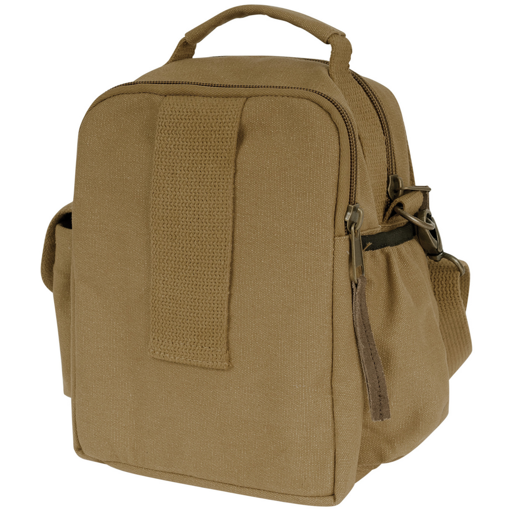 Coyote Brown - Classic Army Paratrooper Shoulder Bag - Galaxy Army Navy
