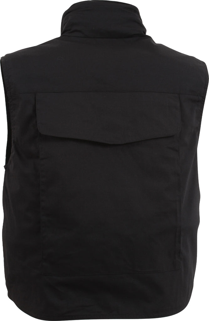 Black - Tactical Outdoor Military Ranger Vest - Galaxy Army Navy