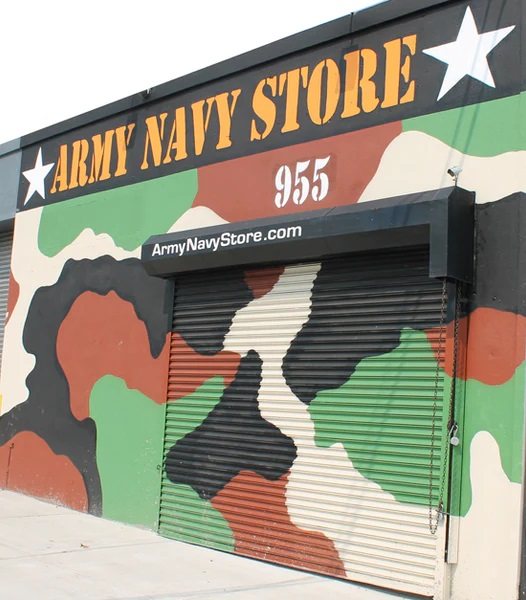 Brooklyn army navy storefront