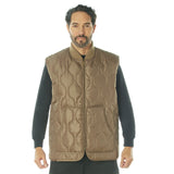 Coyote Brown - Quilted Woobie Vest