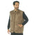 Coyote Brown - Quilted Woobie Vest