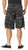 Tiger Stripe Camouflage - Vintage Infantry Utility Army BDU Cargo Shorts - Heavyweight Cotton - Zipper Fly