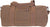 Earth Brown Cotton Canvas Travel Equipment Flight Carry Duffle Shoulder Bag - 19 inches