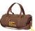 Earth Brown Cotton Canvas Travel Equipment Flight Carry Duffle Shoulder Bag - 19 inches