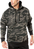 Black Camo Every Day Pullover Hooded Sweatshirt