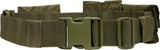 Olive Drab - SWAT Belt Multi Pocket Lightweight Polyester Adjustable Belt