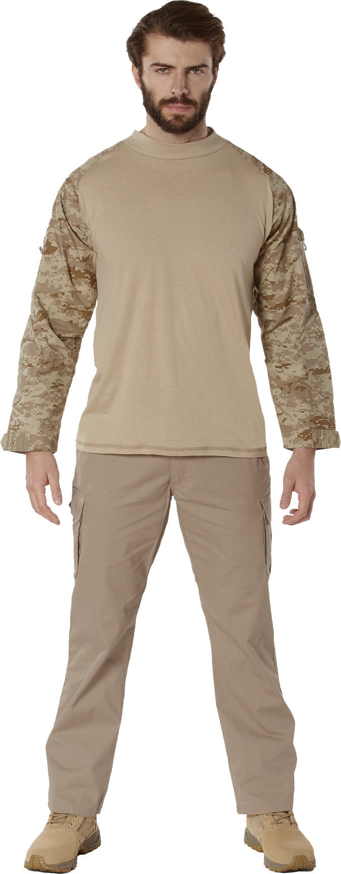 Airsoft Men's GEN3 Tactical Shirt Military Army Combat Camo Long Sleeve  Shirts 