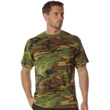 Woodland Camo  - 100% Cotton T-Shirt – Standard Fit Tee