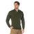 Olive Drab - Five Button GI Style Sweater | Vintage Army Style - Acrylic - Men's