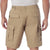 Khaki - Military Cargo BDU Shorts - Polyester Cotton Twill