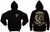 Black - USMC Bulldog Hooded Sweatshirt