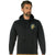 Black - USMC Bulldog Hooded Sweatshirt