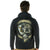 Black - USMC Bulldog Hooded Sweatshirt