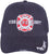 Navy Blue - FIRE DEPT Deluxe Adjustable Cap with Fire Department Emblem