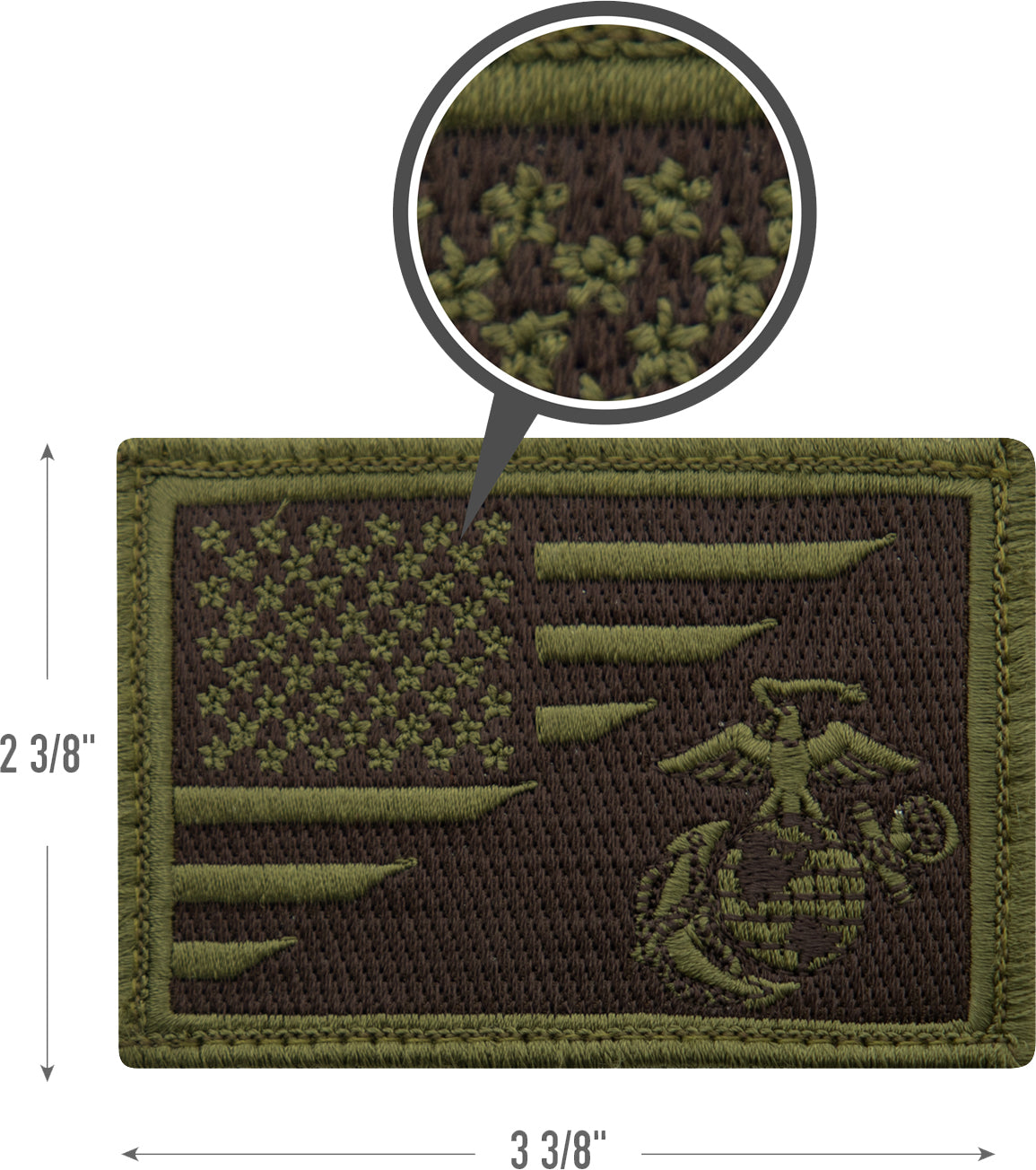 Shop Deluxe U.S. Marine Patches - Fatigues Army Navy Gear