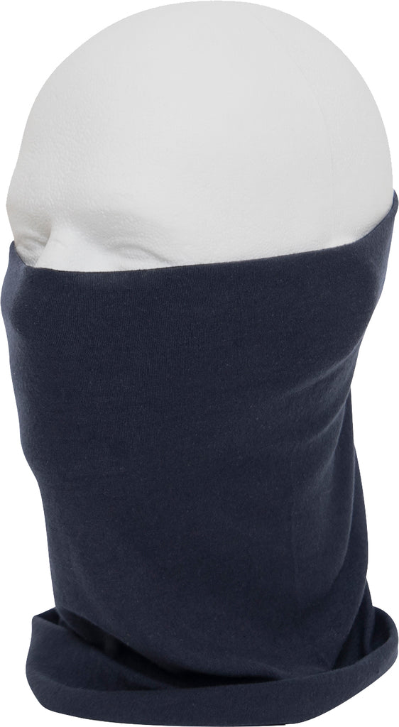 Midnight Navy Blue Multi Use Neck Gaiter And Face Covering Tactical