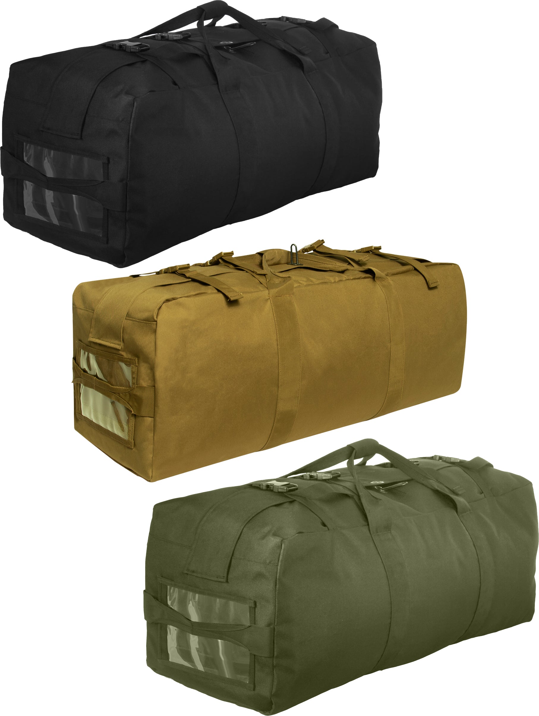 Rothco GI Type Cordura 2 Strap Duffel Bag (Not Government Issue)
