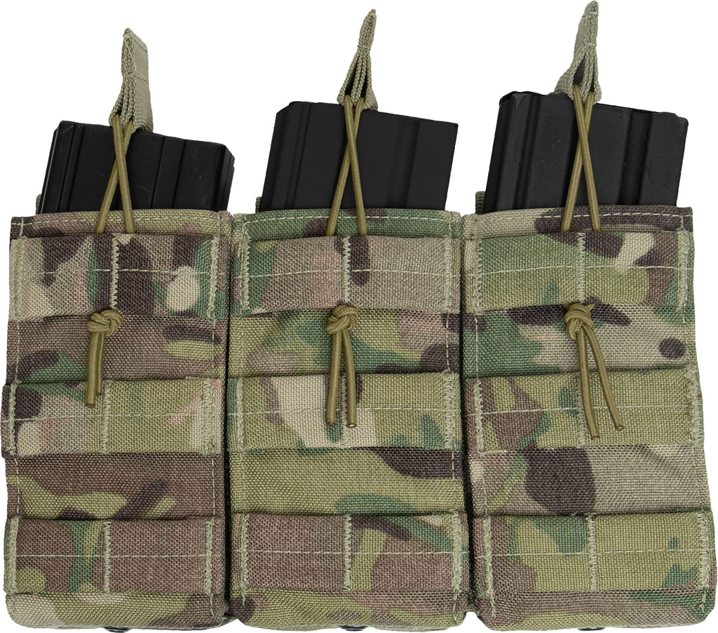 MultiCam MOLLE Open Top Triple Mag Pouch - Galaxy Army Navy