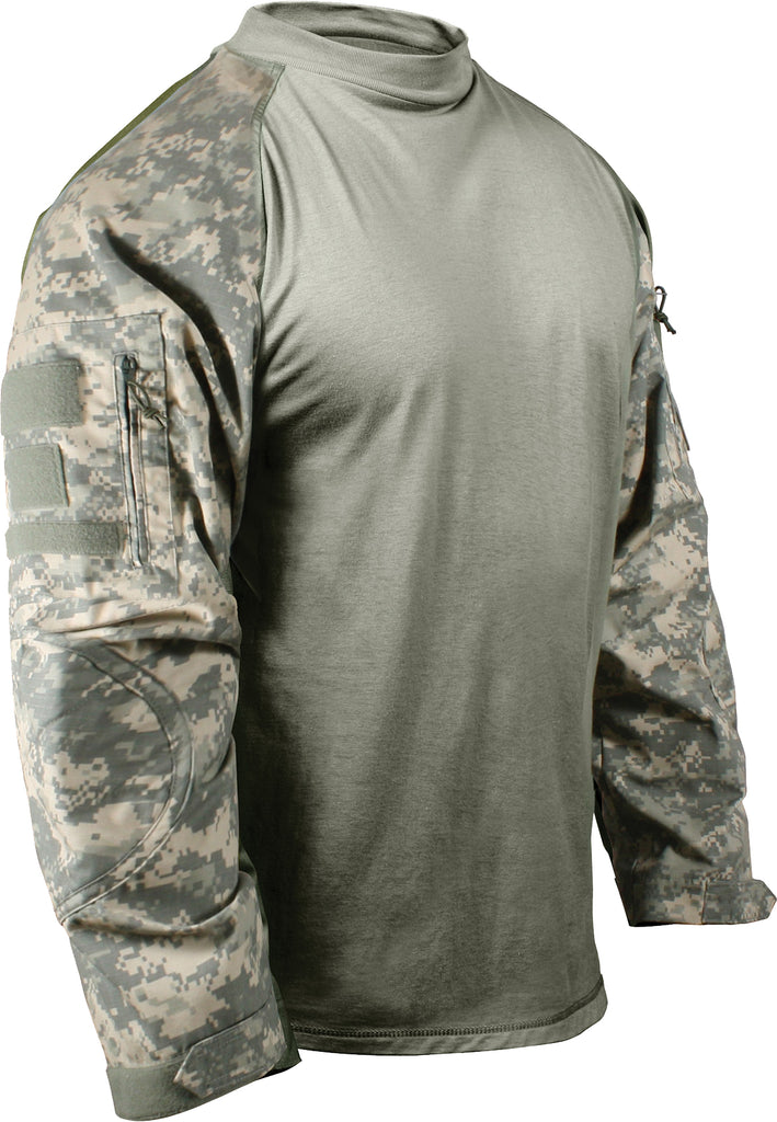 ACU Digital Camo - Tactical NYCO Airsoft Combat Shirt - Galaxy Army Navy