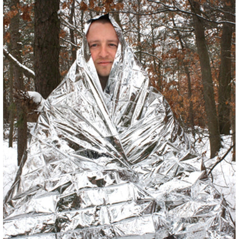 Emergency Survival Thermal Blanket Lightweight Camping Safety Mylar Blanket Military Casualty Blanket