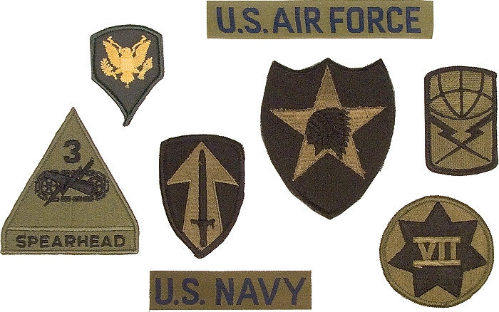 Basic Iron on Military Patches, Military Patch, Patch for Jackets