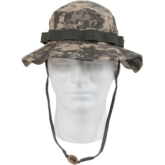 ACU Digital Camouflage - Army Boonie Hat Tactical Bucket Cap - Galaxy Army  Navy