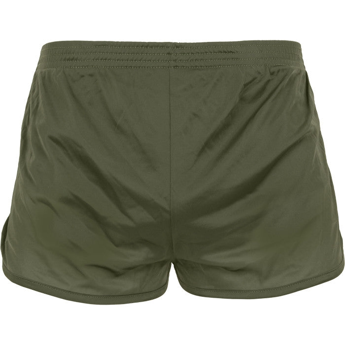 Olive Drab - Army Physical Training Ranger PT Shorts - Galaxy Army Navy