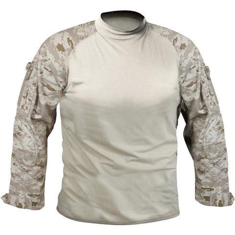 Subdued Urban Digital Camo - Military Long Sleeve T-Shirt