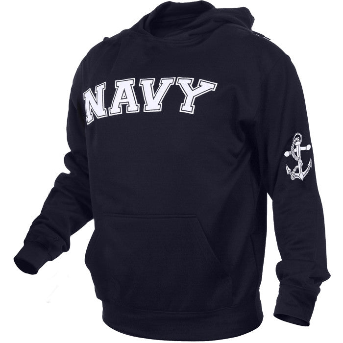 Navy Blue - Military US NAVY Pullover Hoodie Sweatshirt - Galaxy Army Navy