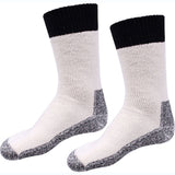 Heavyweight Thermal Boot Socks – Insulated Cold Weather Winter Socks for Men & Women, Warm Cotton Blend, (1 Pair)