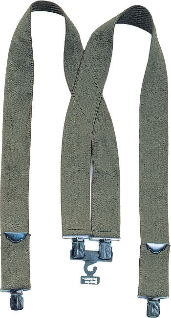 Olive Drab - Military Pants Suspenders - Galaxy Army Navy