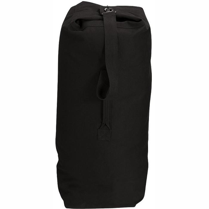 Bamae Organic Cotton Duffle Bag - Black