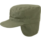 Olive Drab - GI Winter Combat Cap with Earflaps